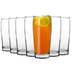 370ml Bardi Willi Becher Beer Glasses - Pack of Six