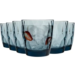 300ml Diamond Whisky Glasses - Pack of Six