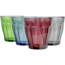 250ml Picardie Glass Tumblers - Pack of Four