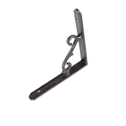 155mm Scroll Iron Shelf Bracket